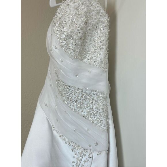 Maggie Sottero Couture NEW size 6 Wedding dress bridal - Picture 7 of 16